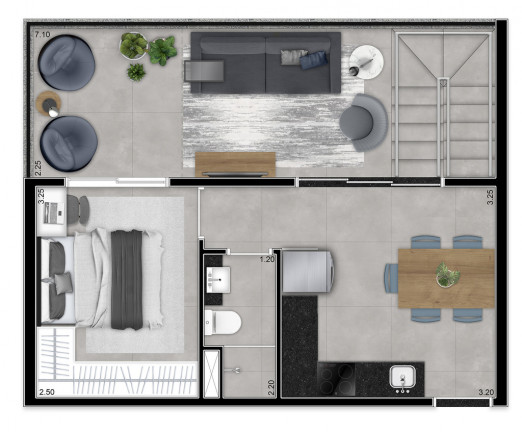 Imagem Cobertura com 1 Quarto à Venda, 74 m² em Vila Madalena - São Paulo Imagem Cobertura com 1 Quarto à Venda, 74 m² em Vila Madalena - São Paulo
