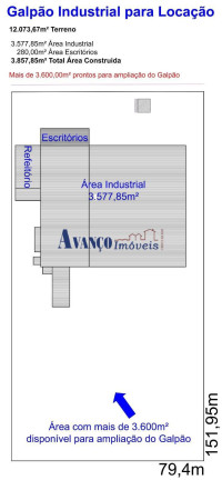 Imagem Galpão para Alugar, 12.073 m² em Distrito Industrial Alfredo Relo - Itatiba