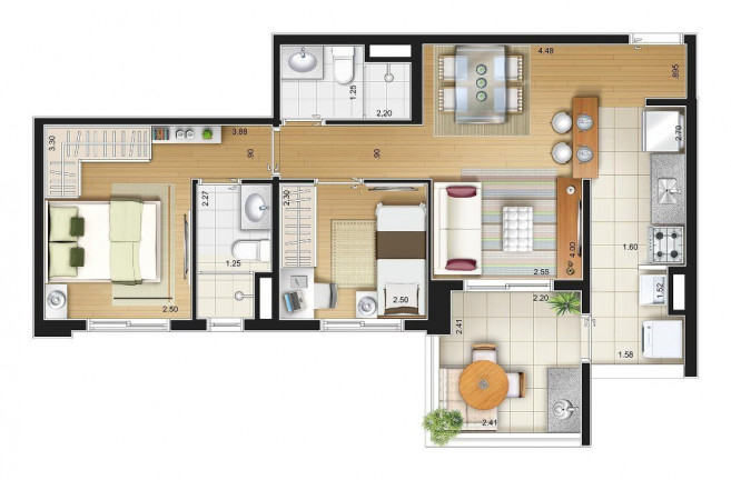Imagem Apartamento com 2 Quartos à Venda, 69 m² em Vila Prudente - São Paulo Imagem Apartamento com 2 Quartos à Venda, 69 m² em Vila Prudente - São Paulo