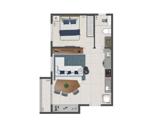 Imagem Apartamento com 1 Quarto à Venda, 27 m² em Moema - São Paulo Imagem Apartamento com 1 Quarto à Venda, 27 m² em Moema - São Paulo