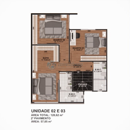 Imagem Casa de Condomínio com 3 Quartos à Venda, 120 m² em Xaxim - Curitiba Imagem Casa de Condomínio com 3 Quartos à Venda, 120 m² em Xaxim - Curitiba
