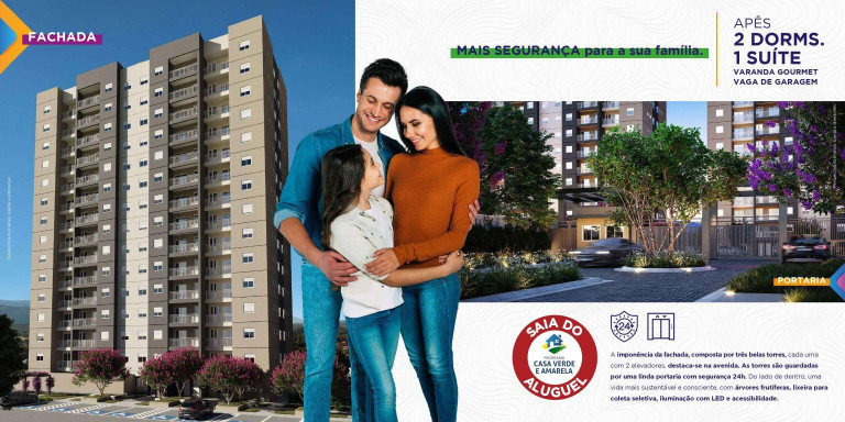 Imagem Apartamento com 2 Quartos à Venda,  em Parque Ortolândia - Hortolândia