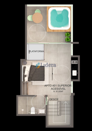 Imagem Imóvel com 1 Quarto à Venda, 22 m² em Intermares - Cabedelo Imagem Imóvel com 1 Quarto à Venda, 22 m² em Intermares - Cabedelo