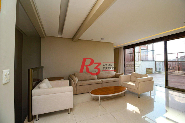 Imagem Cobertura com 4 Quartos à Venda, 350 m² em Embaré - Santos Imagem Cobertura com 4 Quartos à Venda, 350 m² em Embaré - Santos