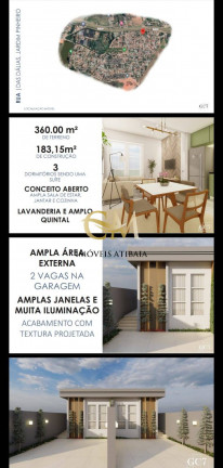 Imagem Casa com 3 Quartos à Venda, em Jardim Dos Pinheiros - Atibaia Imagem Casa com 3 Quartos à Venda, em Jardim Dos Pinheiros - Atibaia