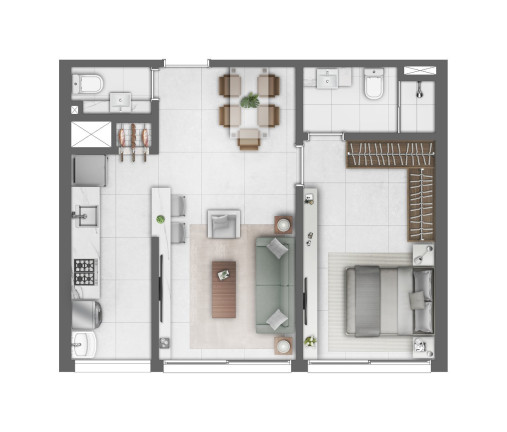 Imagem Apartamento com 2 Quartos à Venda, 90 m² em Centro - Torres