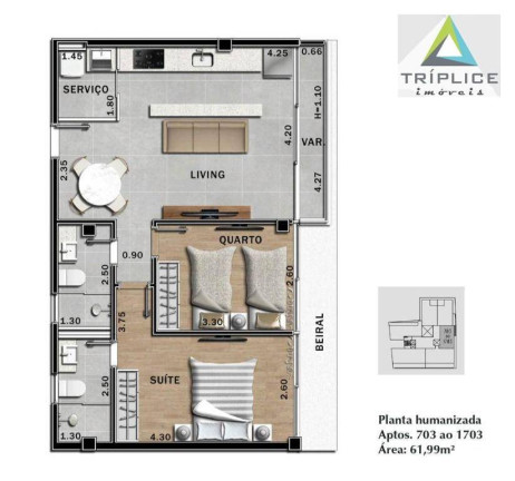 Imagem Apartamento com 2 Quartos à Venda, 61 m² em São Mateus - Juiz De Fora Imagem Apartamento com 2 Quartos à Venda, 61 m² em São Mateus - Juiz De Fora