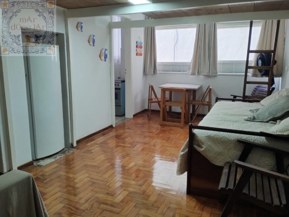 Imagem Apartamento com 1 Quarto à Venda, 32 m² em Boqueirão - Santos Imagem Apartamento com 1 Quarto à Venda, 32 m² em Boqueirão - Santos