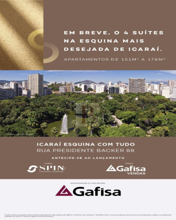 Imagem Imóvel com 4 Quartos à Venda, 178 m² em Icaraí - Niterói