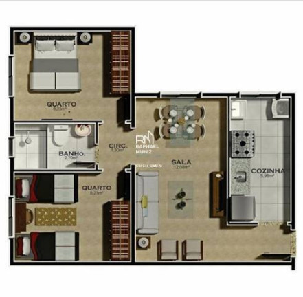 Imagem Apartamento com 2 Quartos à Venda, em Parque Turf Club - Campos Dos Goytacazes Imagem Apartamento com 2 Quartos à Venda, em Parque Turf Club - Campos Dos Goytacazes