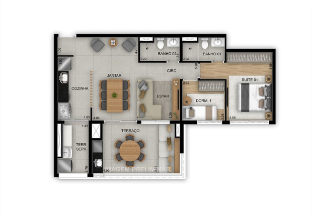 Imagem Apartamento com 3 Quartos à Venda, 112 m² em Tatuapé - São Paulo Imagem Apartamento com 3 Quartos à Venda, 112 m² em Tatuapé - São Paulo