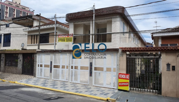 Imagem Casa com 3 Quartos à Venda, 95 m² em Embaré - Santos Imagem Casa com 3 Quartos à Venda, 95 m² em Embaré - Santos