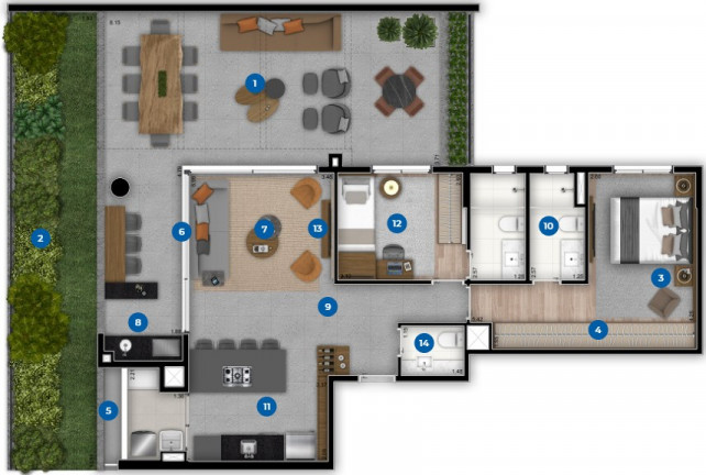 Imagem Imóvel com 2 Quartos à Venda, 145 m² em Brooklin Novo - São Paulo Imagem Imóvel com 2 Quartos à Venda, 145 m² em Brooklin Novo - São Paulo