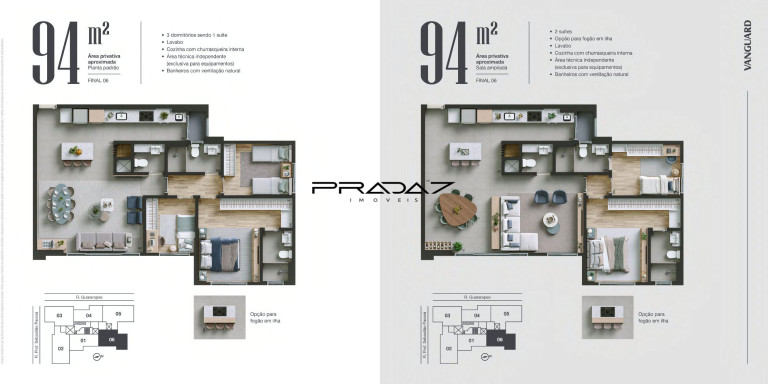 Imagem Imóvel com 3 Quartos à Venda, 20 m² em Vila Izabel - Curitiba