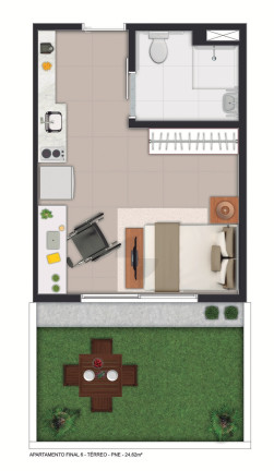 Imagem Imóvel com 1 Quarto à Venda, 25 m² em Barra Funda - São Paulo Imagem Imóvel com 1 Quarto à Venda, 25 m² em Barra Funda - São Paulo