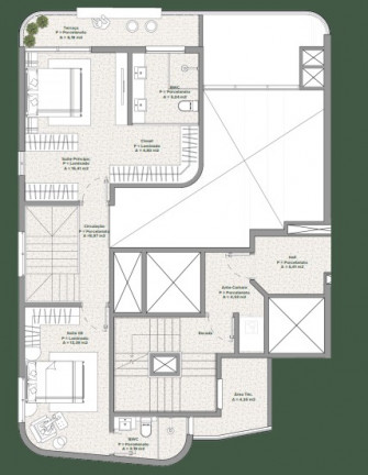 Imagem Apartamento com 3 Quartos à Venda, 12.436 m² em Fazenda - Itajaí