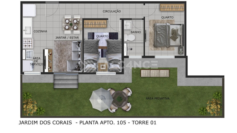 Imagem Apartamento com 2 Quartos à Venda, 42 m² em Portal Do Sol - João Pessoa Imagem Apartamento com 2 Quartos à Venda, 42 m² em Portal Do Sol - João Pessoa