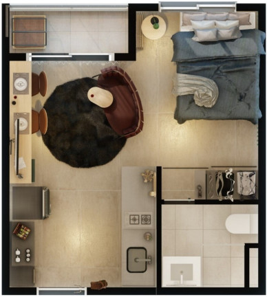 Imagem Imóvel com 1 Quarto à Venda, 24 m² em Vila Madalena - São Paulo