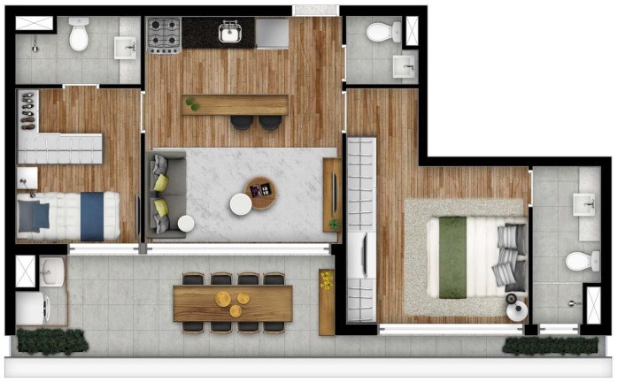 Imagem Apartamento com 2 Quartos à Venda, 68 m² em Vila Mariana - São Paulo