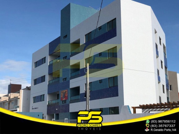 Apartamento com 2 Quartos à Venda, 59 m² em Gramame - João Pessoa