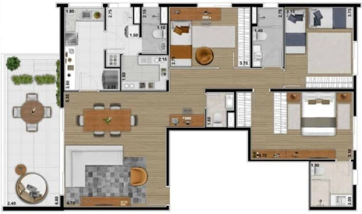 Imagem Apartamento com 3 Quartos à Venda, 102 m² em Alto Da Lapa - São Paulo Imagem Apartamento com 3 Quartos à Venda, 102 m² em Alto Da Lapa - São Paulo