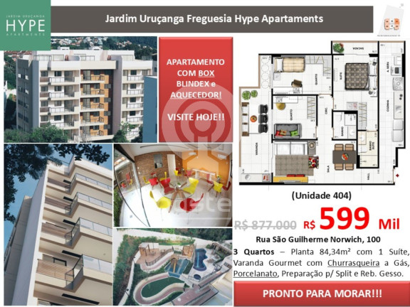 Imagem Apartamento com 3 Quartos à Venda, 84 m² em Anil - Rio De Janeiro Imagem Apartamento com 3 Quartos à Venda, 84 m² em Anil - Rio De Janeiro