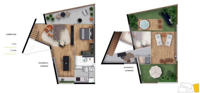 Imagem Apartamento com 1 Quarto à Venda, 63 m² em Vila Olímpia - São Paulo Imagem Apartamento com 1 Quarto à Venda, 63 m² em Vila Olímpia - São Paulo