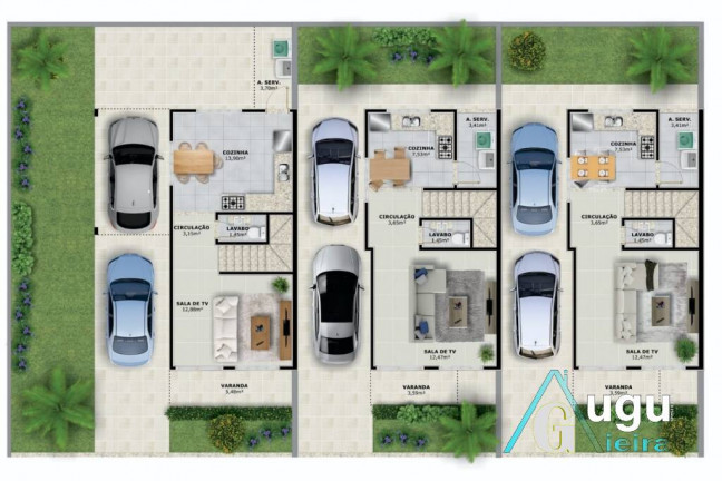Imagem Casa com 2 Quartos à Venda, 90 m² em Santa Mônica - Guarapari