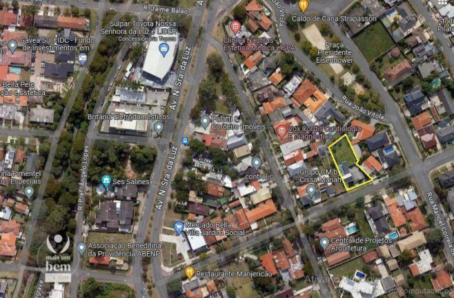 Imagem Terreno à Venda, 1.200 m² em Jardim Social - Curitiba