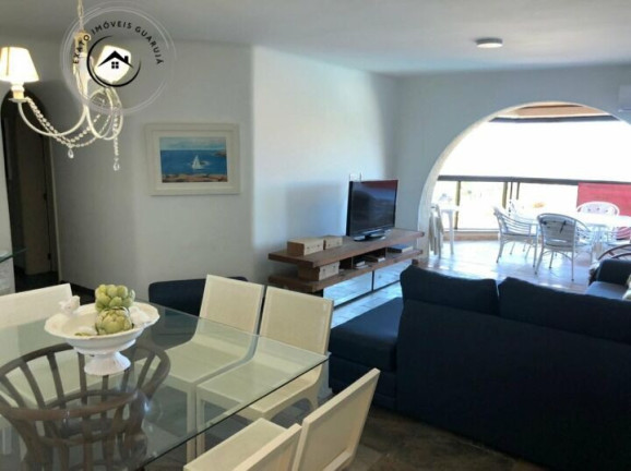 Imagem Apartamento com 3 Quartos para Alugar, 180 m² em Enseada - Guarujá