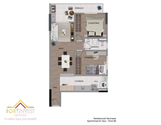 Imagem Imóvel com 2 Quartos à Venda, 58 m² em Guilhermina - Praia Grande Imagem Imóvel com 2 Quartos à Venda, 58 m² em Guilhermina - Praia Grande