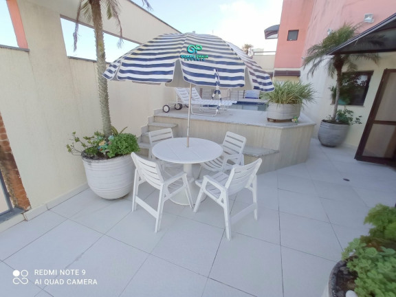Imagem Cobertura com 3 Quartos para Alugar, 250 m² em Enseada - Guarujá