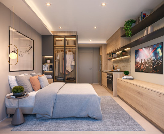 Imagem Imóvel com 1 Quarto à Venda, 23 m² em Jardim Das Acácias - São Paulo Imagem Imóvel com 1 Quarto à Venda, 23 m² em Jardim Das Acácias - São Paulo
