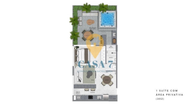 Imagem Apartamento com 2 Quartos à Venda, 36 m² em Carmo - Belo Horizonte