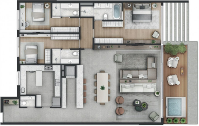 Imagem Imóvel com 3 Quartos à Venda, 443 m² em Praia De Belas - Porto Alegre Imagem Imóvel com 3 Quartos à Venda, 443 m² em Praia De Belas - Porto Alegre