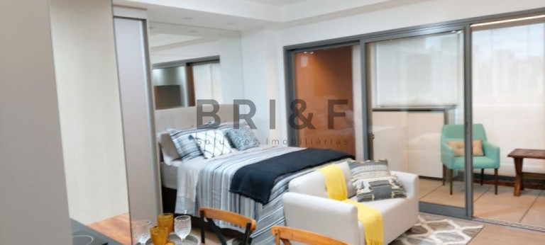 Imagem Apartamento com 1 Quarto para Alugar, 45 m² em Brooklin - São Paulo Imagem Apartamento com 1 Quarto para Alugar, 45 m² em Brooklin - São Paulo