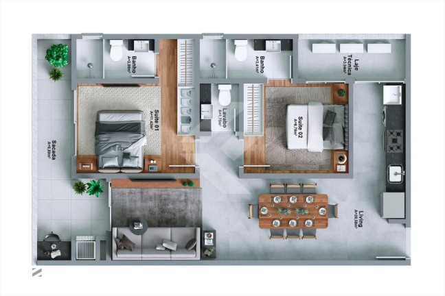 Imagem Apartamento com 2 Quartos à Venda, 82 m² em Centro - Itajaí Imagem Apartamento com 2 Quartos à Venda, 82 m² em Centro - Itajaí