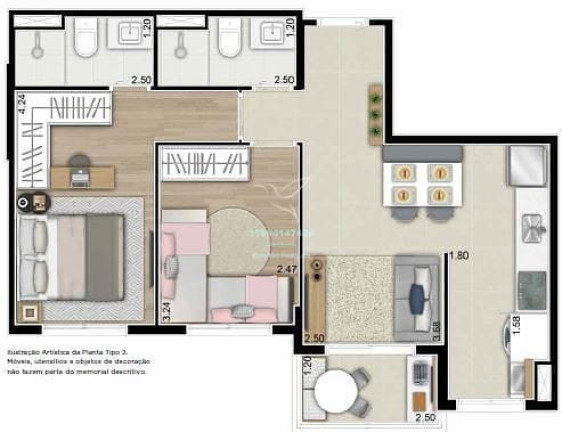 Imagem Apartamento com 2 Quartos à Venda, 55 m² em Vila São Luiz (valparaízo) - Barueri Imagem Apartamento com 2 Quartos à Venda, 55 m² em Vila São Luiz (valparaízo) - Barueri