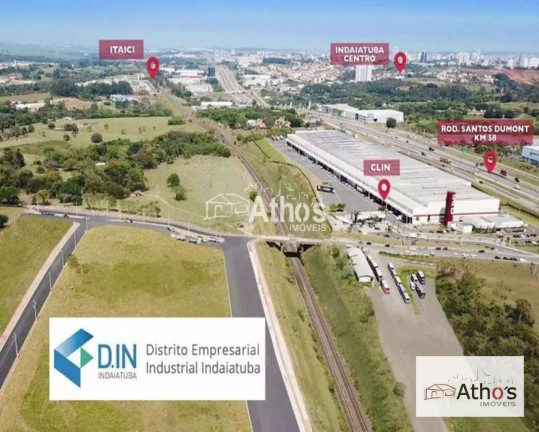 Terreno à Venda, 681 m² em Din Distrito Empresarial Industrial - Indaiatuba