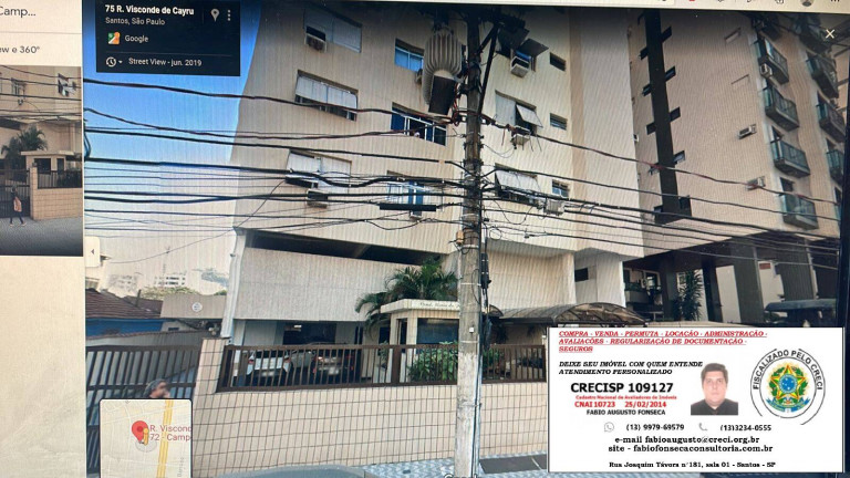 Imagem Apartamento com 2 Quartos à Venda, 89 m² em Campo Grande - Santos Imagem Apartamento com 2 Quartos à Venda, 89 m² em Campo Grande - Santos
