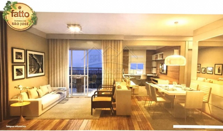 Imagem Apartamento com 2 Quartos à Venda, 57 m² em Jardim Torres São José - Jundiaí