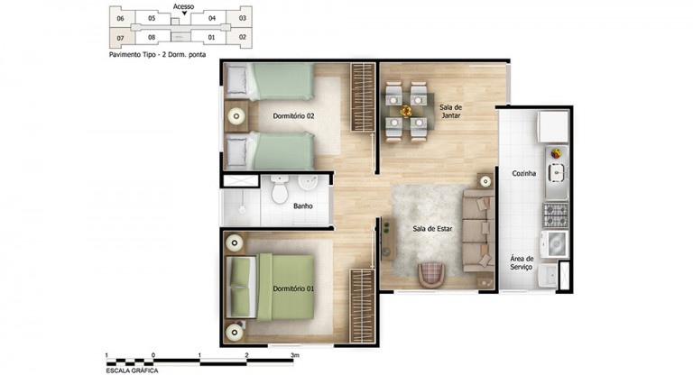 Imagem Apartamento com 2 Quartos à Venda, 41 m² em Jardim Gilda Maria - São Paulo Imagem Apartamento com 2 Quartos à Venda, 41 m² em Jardim Gilda Maria - São Paulo