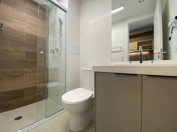 Apartamento com 1 Quarto para Alugar, 25 m² em Brooklin - São Paulo