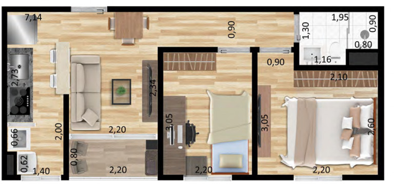 Imagem Apartamento com 2 Quartos à Venda, 39 m² em Sacomã - São Paulo Imagem Apartamento com 2 Quartos à Venda, 39 m² em Sacomã - São Paulo