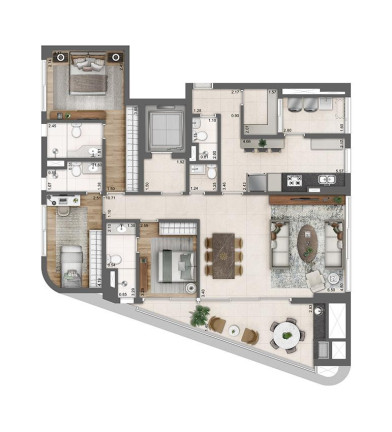 Imagem Apartamento com 3 Quartos à Venda, 153 m² em Vila Olímpia - São Paulo