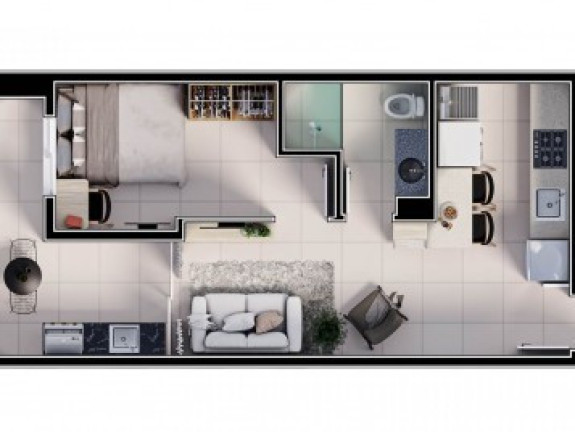 Imagem Apartamento com 3 Quartos à Venda, em Fatima - Teresina Imagem Apartamento com 3 Quartos à Venda, em Fatima - Teresina