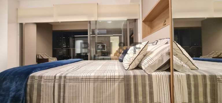 Imagem Apartamento com 1 Quarto para Alugar, 40 m² em Brooklin - São Paulo Imagem Apartamento com 1 Quarto para Alugar, 40 m² em Brooklin - São Paulo