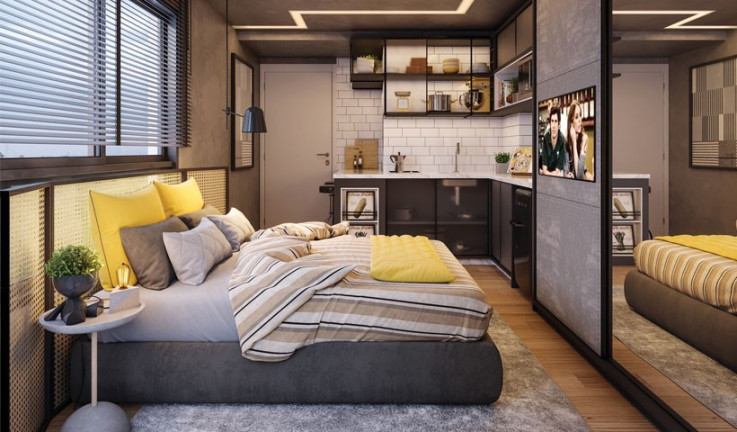 Imagem Loft com 1 Quarto à Venda, 18 m² em Vila Clementino - São Paulo