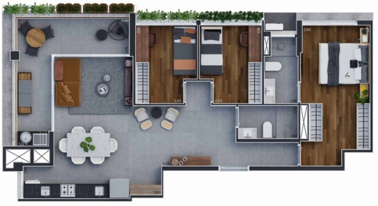 Imagem Apartamento com 3 Quartos à Venda, 96 m² em Pinheiros - São Paulo