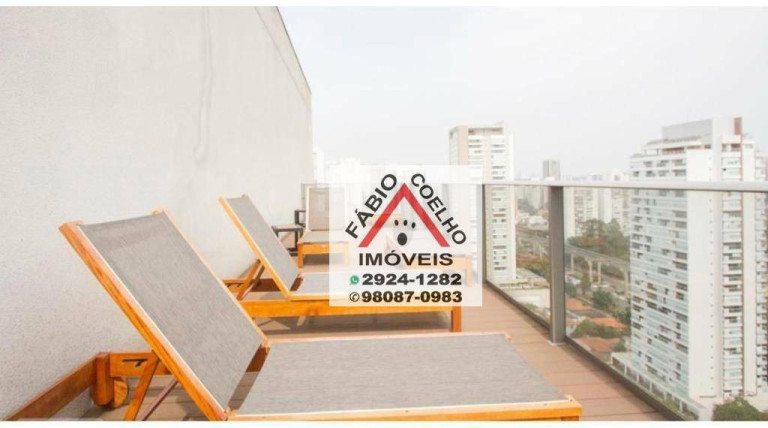 Imagem Apartamento com 1 Quarto à Venda, 43 m² em Brooklin - São Paulo Imagem Apartamento com 1 Quarto à Venda, 43 m² em Brooklin - São Paulo